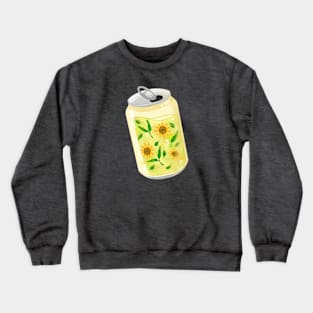 Sunflower Soda Drink Crewneck Sweatshirt